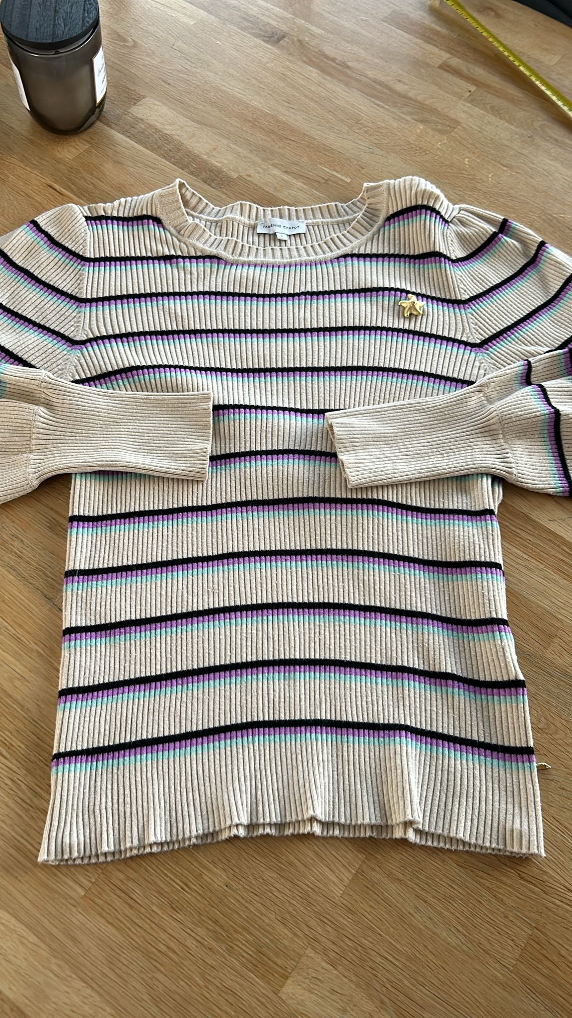 Fabienne Chapot - maat L - Sanne puffed sleeve pullover
