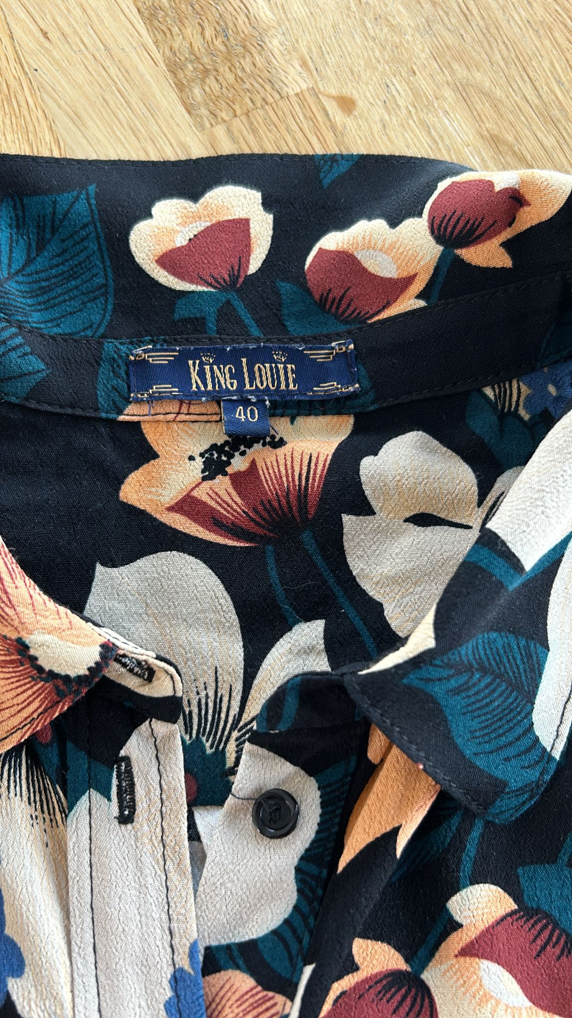 King Louie - maat 40 - blouse jurk