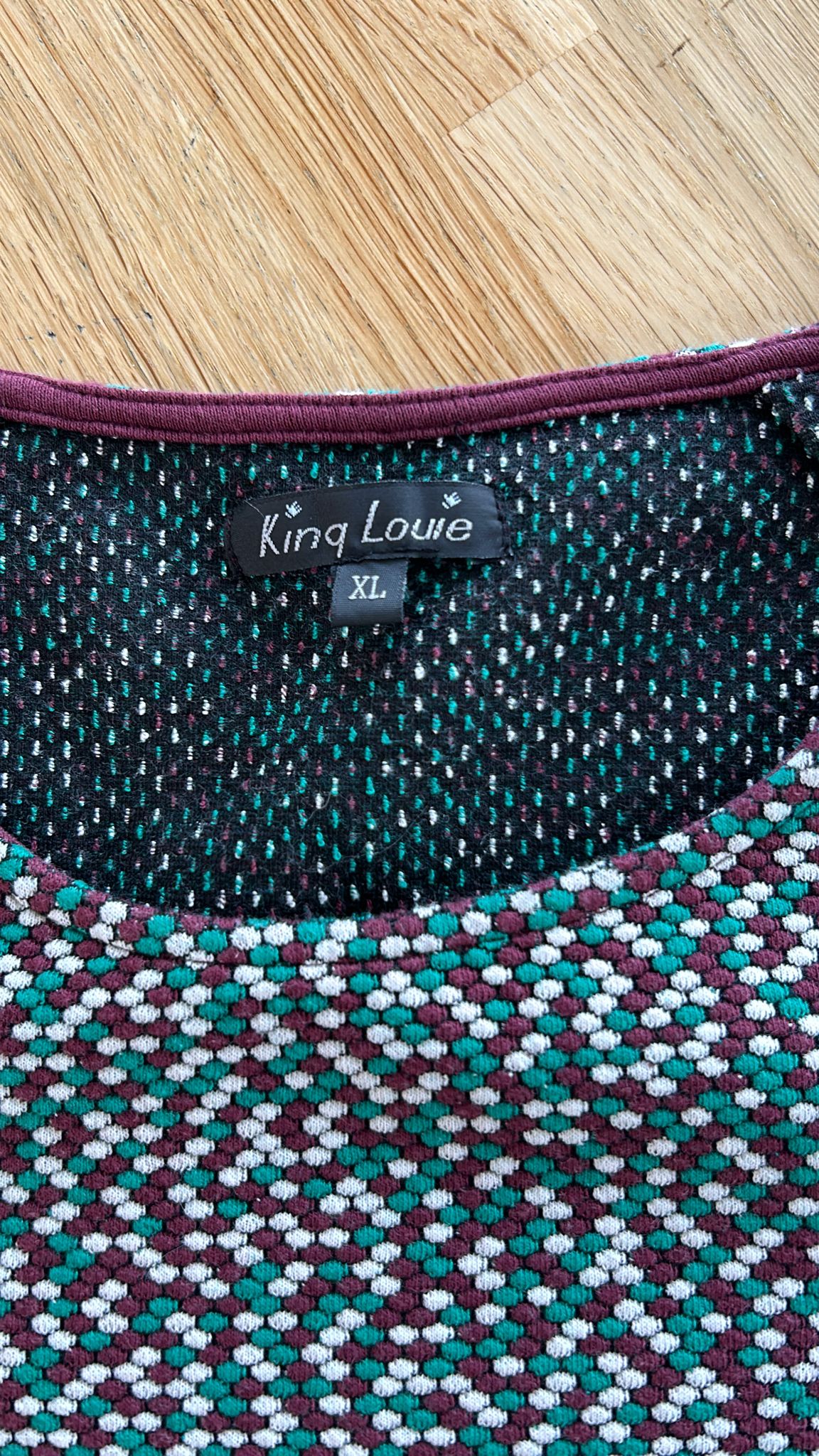 King Louie - maat XL - classy jurk