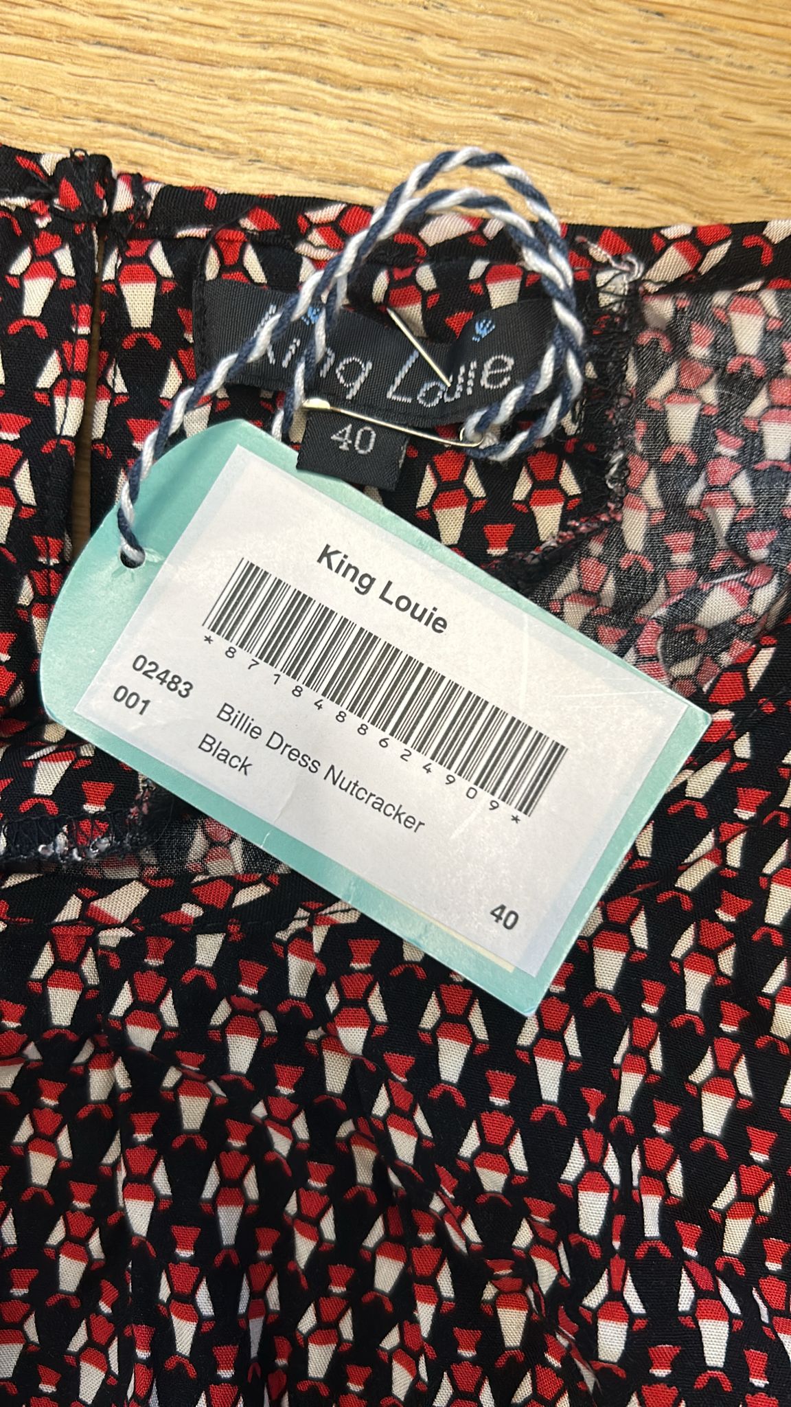 King Louie - maat 40 - Billy nutcracker dress NIEUW