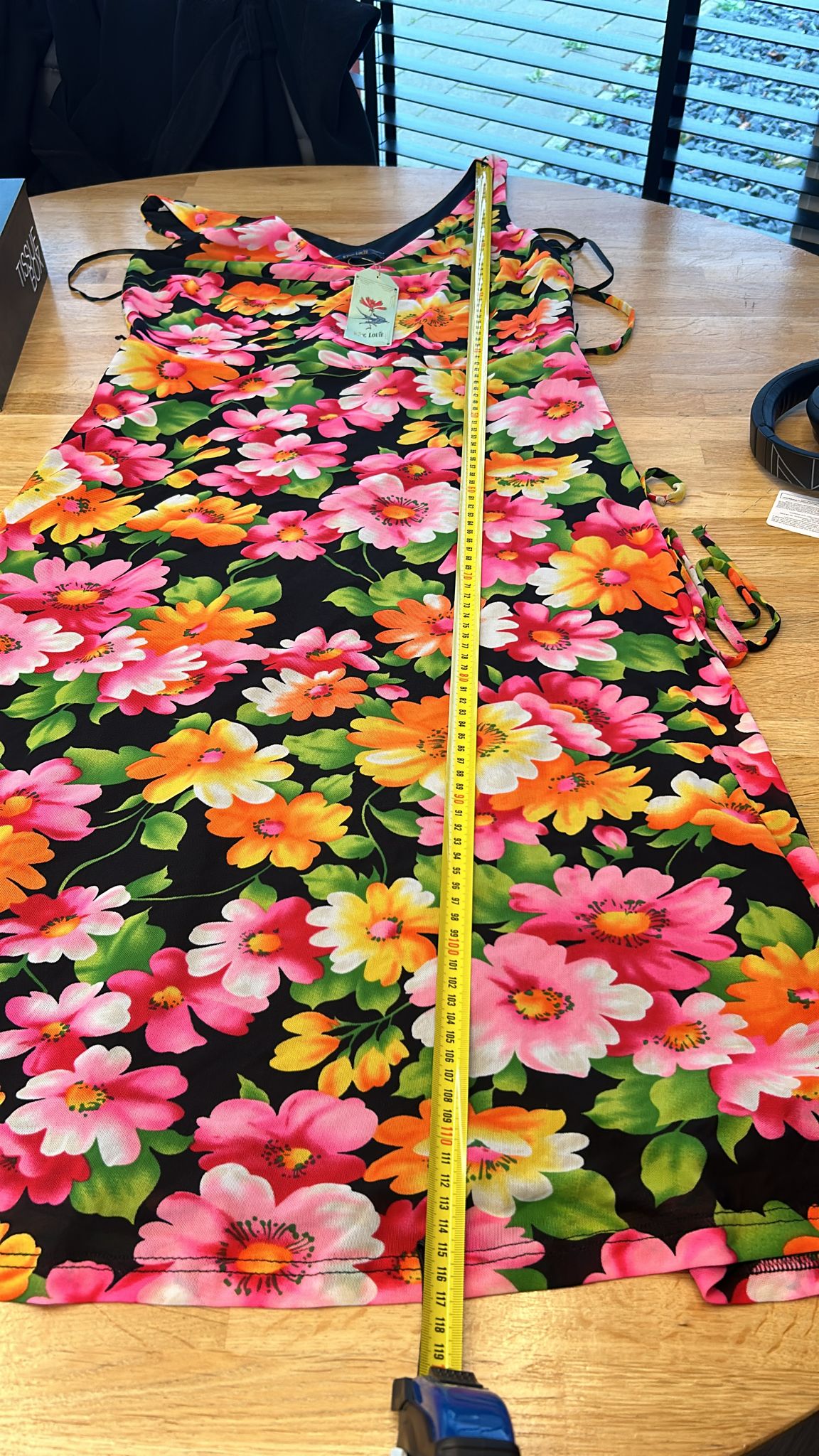King Louie - maat L - Anna calli dress NIEUW