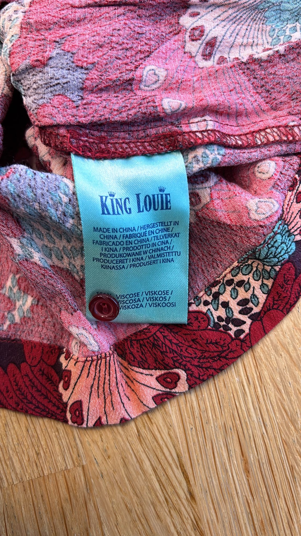 King Louie - maat 42 - retro jurk
