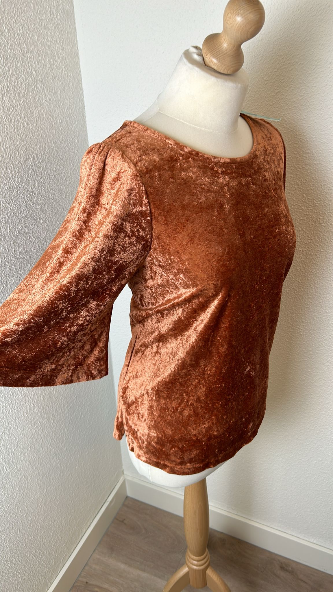 King Louie - maat XL - dusty rose lizzy top pepper NIEUW
