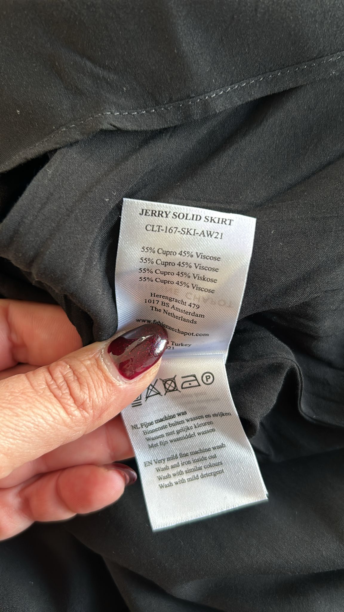 Fabeinne Chapot - maat 40 - Jerry solid skirt