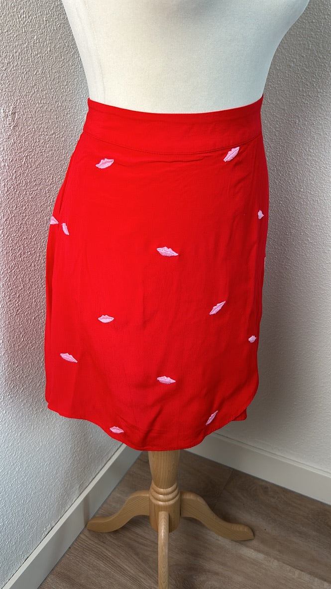 Fabienne Chapot - maat L - eyeland embrodery skirt NIEUW