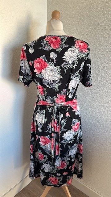 King Louie - maat L - retro bloemen jurk