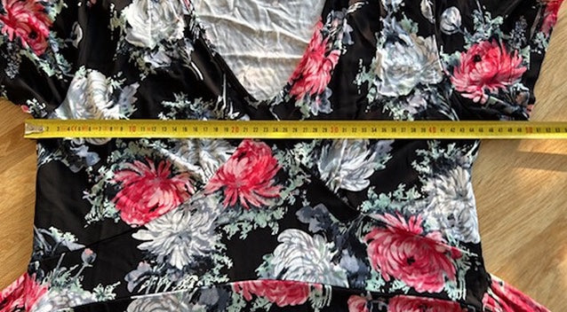 King Louie - maat L - retro bloemen jurk