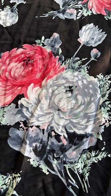 King Louie - maat L - retro bloemen jurk