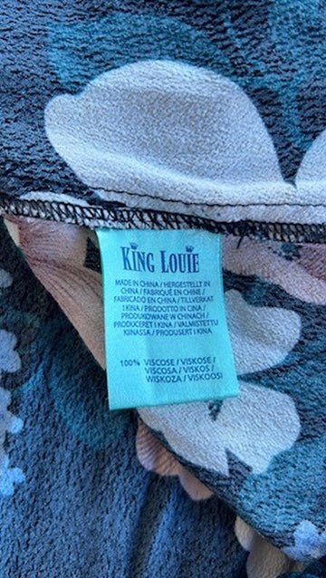 King Louie - maat 42 - midi jurk