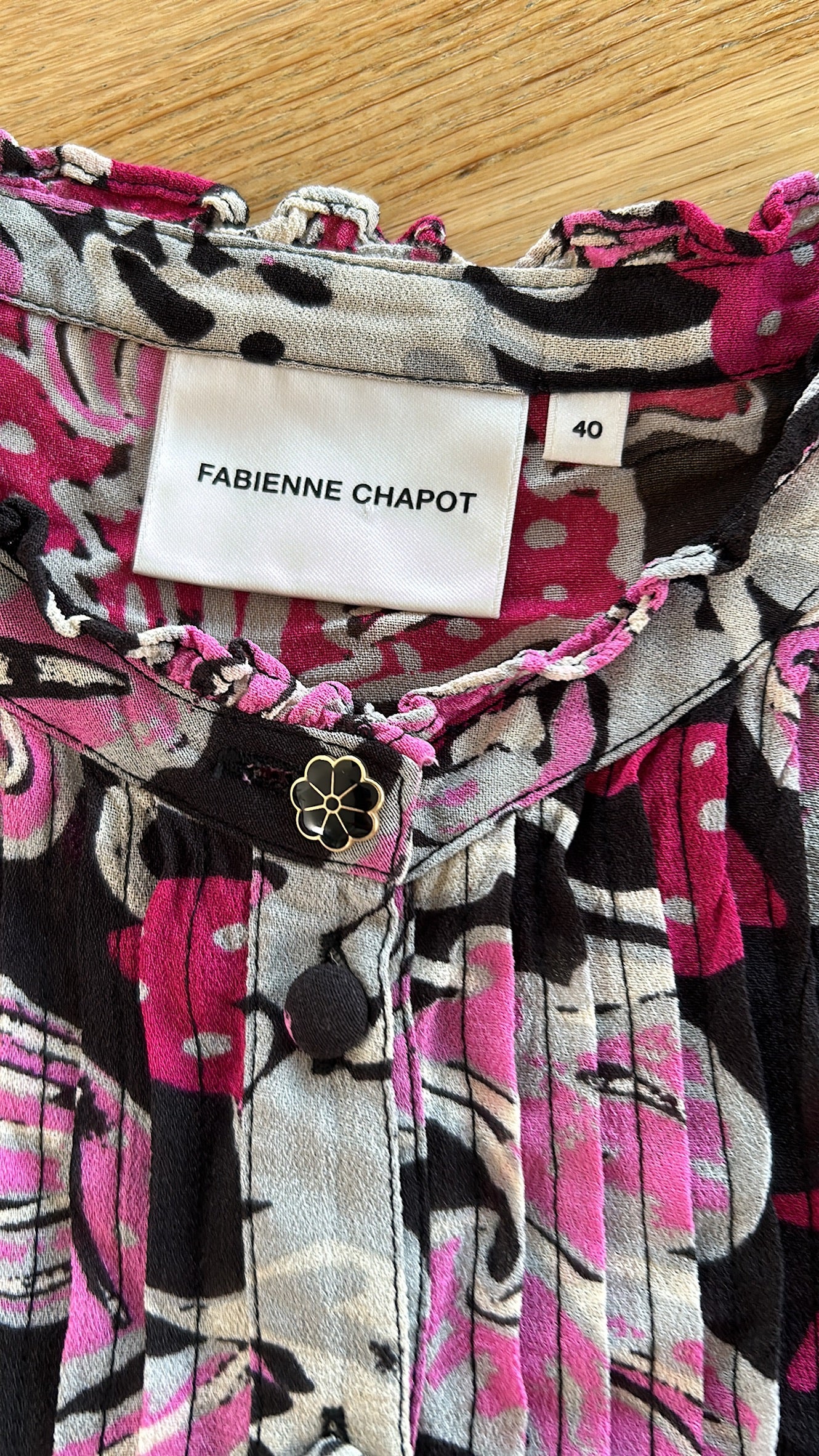 Fabienne Chapot - maat 40 - roze blouse