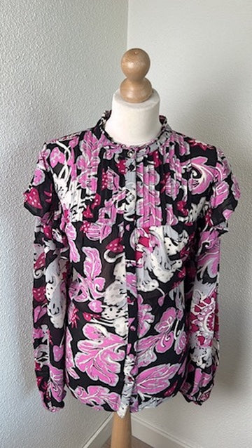 Fabienne Chapot - maat 40 - roze blouse