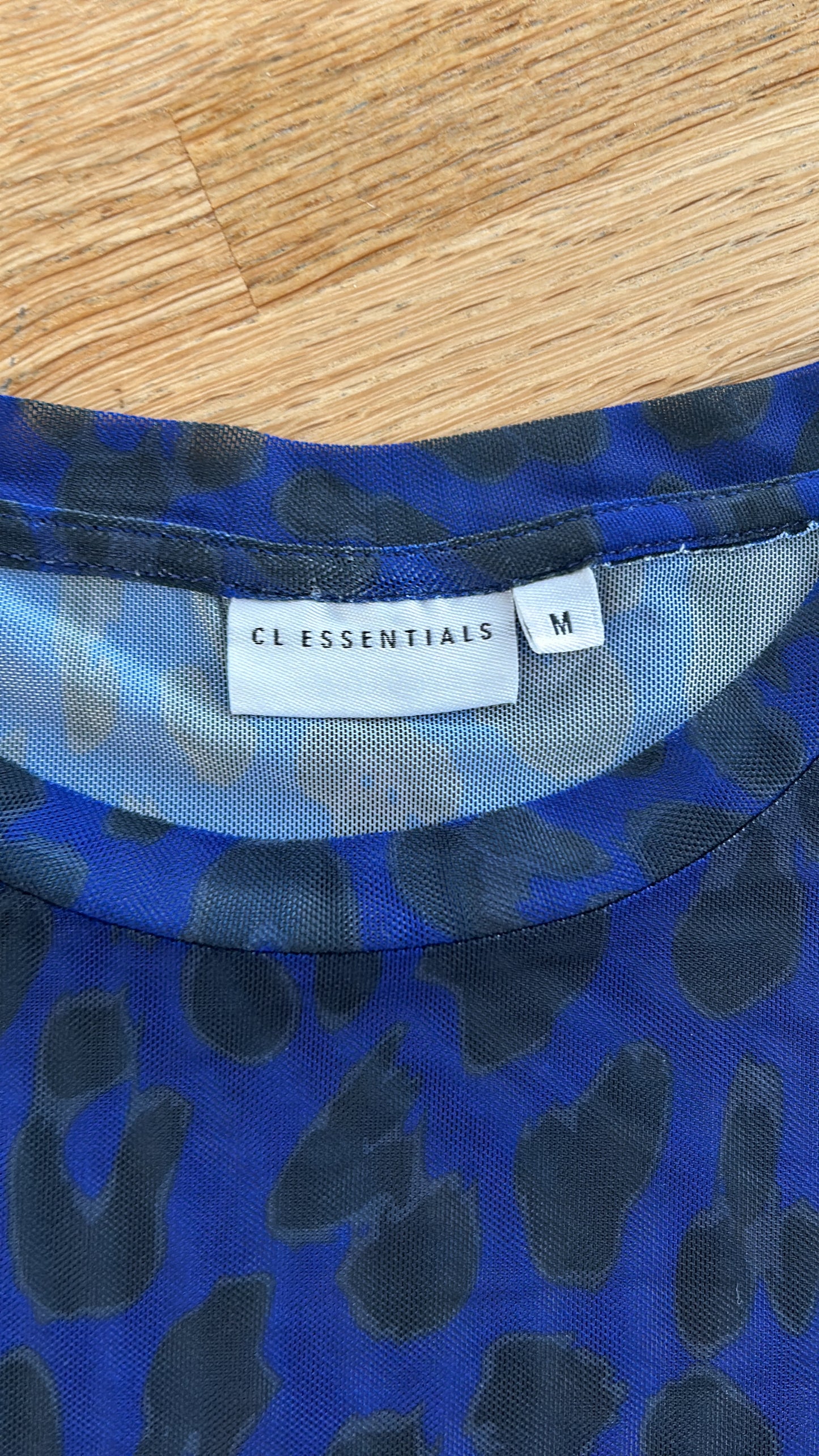 CL Essentials - maat M - transparante top
