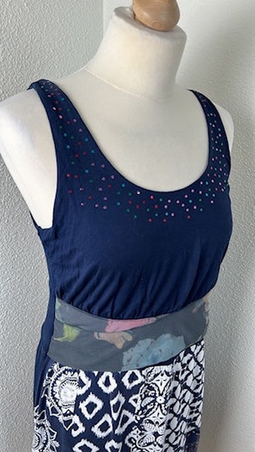 Desigual - maat XL - retro zomer jurk
