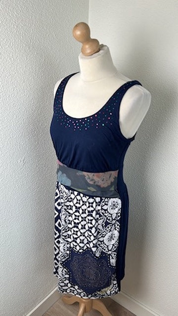 Desigual - maat XL - retro zomer jurk