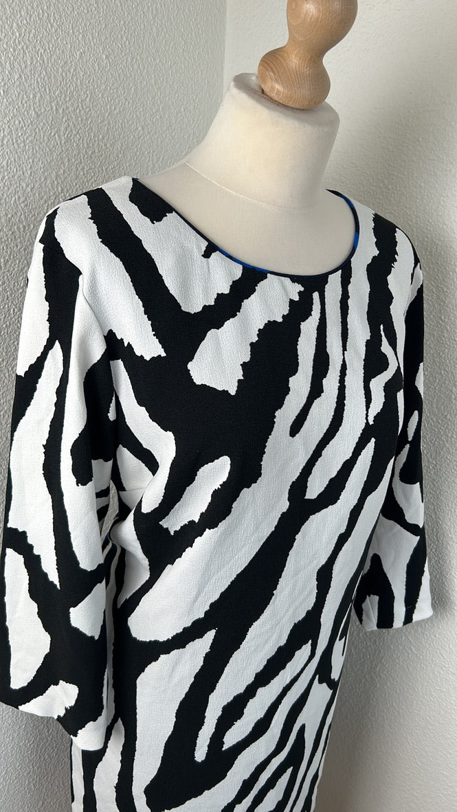 Expresso - maat 46 - strepen jurk
