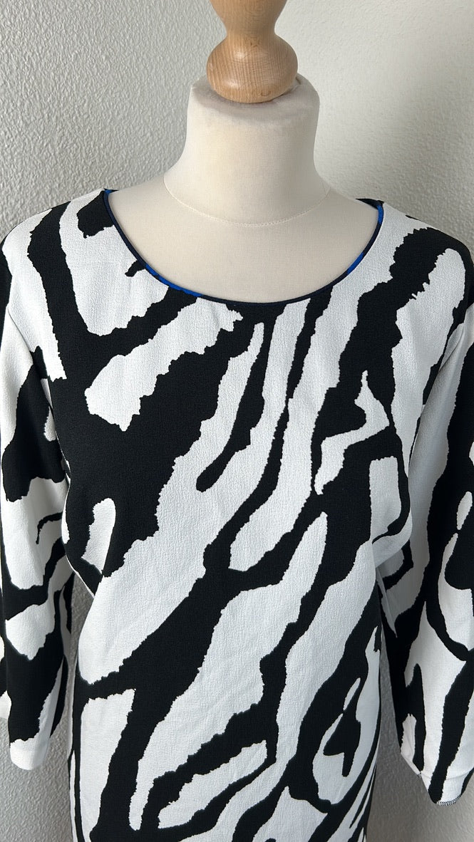 Expresso - maat 46 - strepen jurk