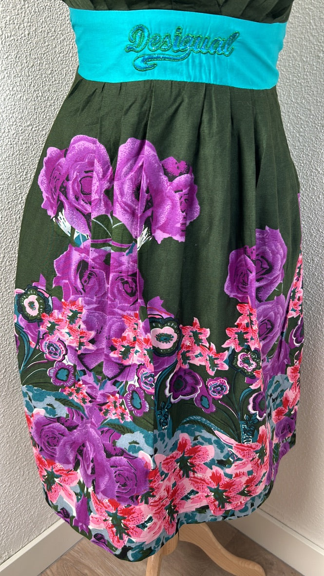Desigual - maat XL - retro zomer jurk