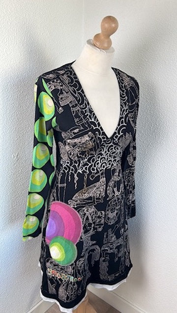Desigual - maat L - bruine jurk
