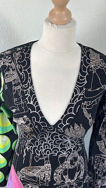 Desigual - maat L - bruine jurk