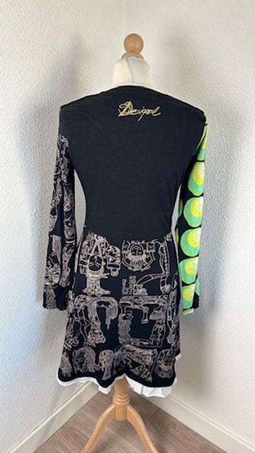 Desigual - maat L - bruine jurk