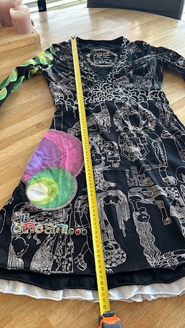 Desigual - maat L - bruine jurk