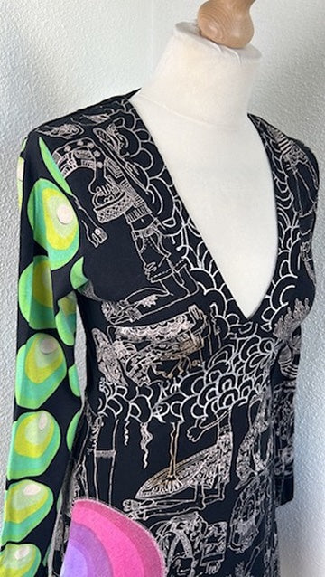 Desigual - maat L - bruine jurk