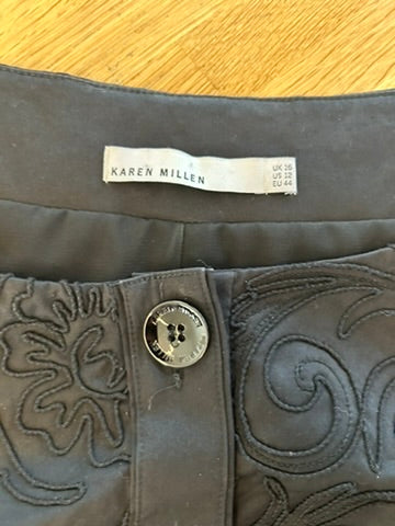 Karen Millen - maat 44 - zwarte classy jurk