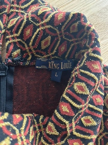 King Louie - maat L - dita jurk NIEUW