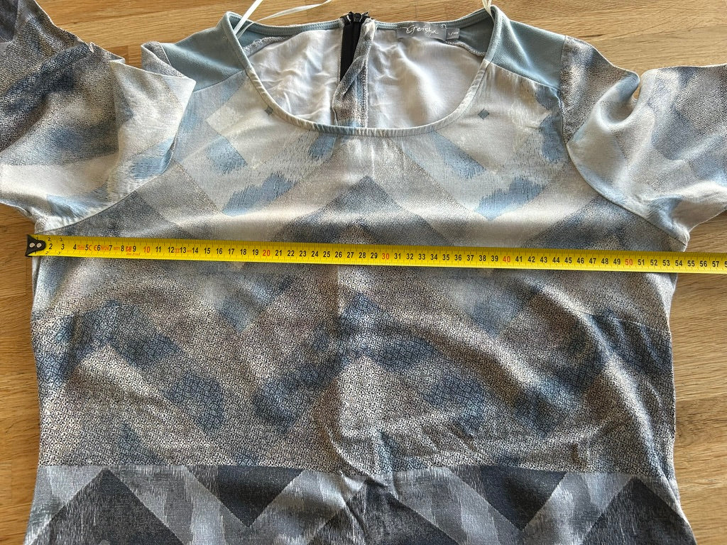Geisha - maat 40 L - zigzag jurkje