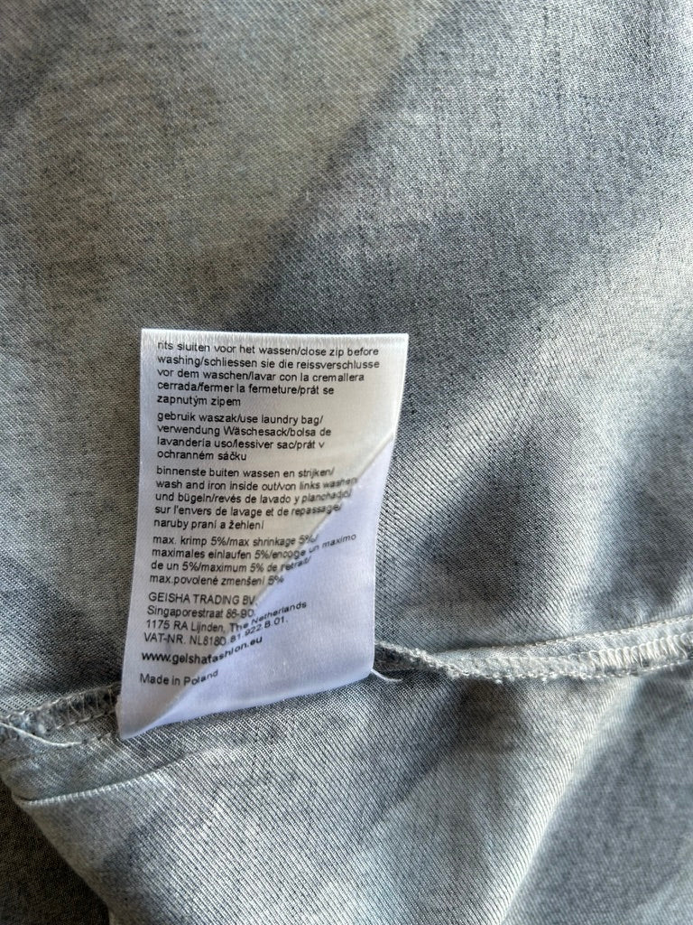 Geisha - maat 40 L - zigzag jurkje