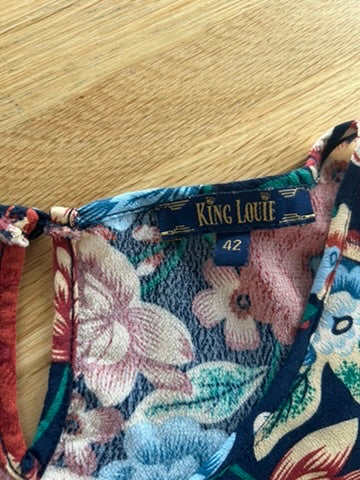 King Louie - maat 42 - bloemen jurk