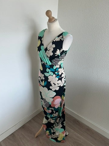 King Louie - maat L - pastel maxi jurk