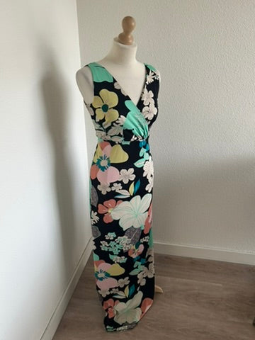 King Louie - maat L - pastel maxi jurk