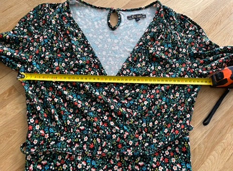 King Louie - maat M - retro bloemen jurk