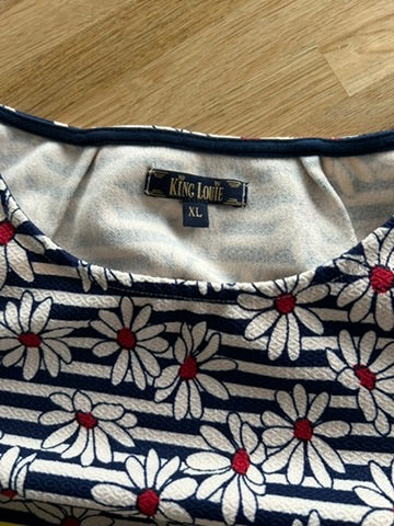 King Louie - maat XL - bloemen jurk