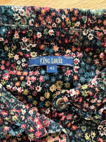 King Louie - maat 42 - rib blouse