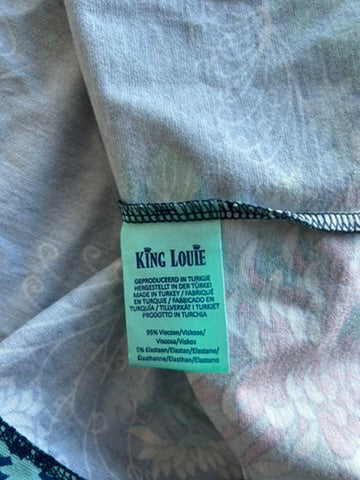 King Louie - maat L - bloemen jurk