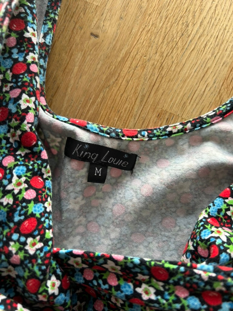 King Louie - maat M - bloemen zomer jurk