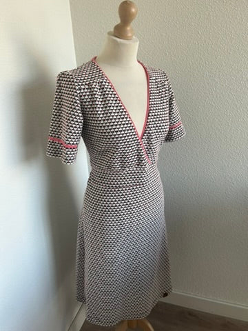 Mooi Vrolijk - maat L - retro jurk
