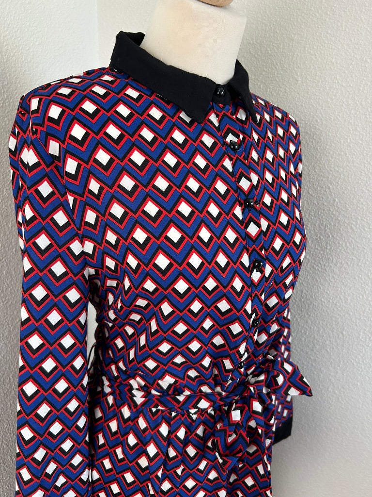 Smashed Lemon - maat 40 L - retro jurk