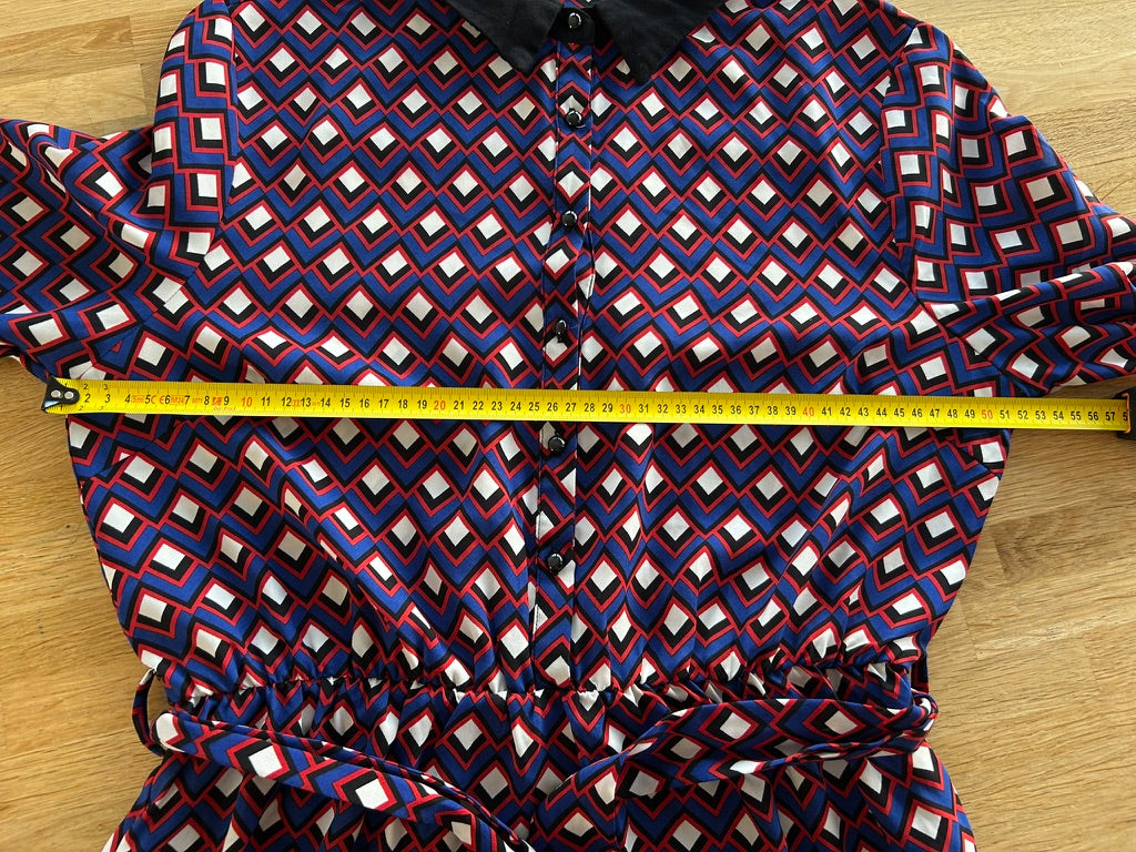 Smashed Lemon - maat 40 L - retro jurk