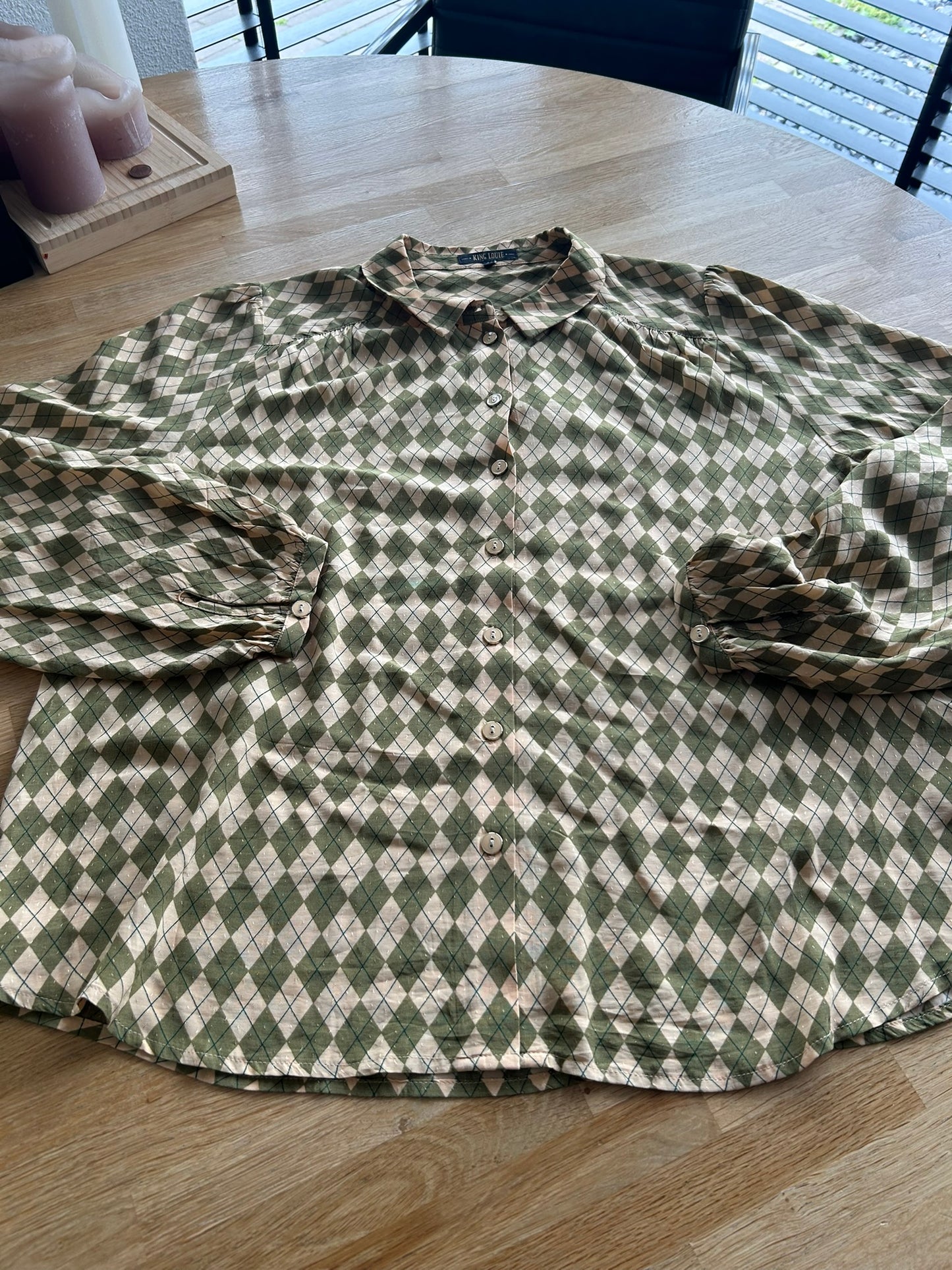 King Louie - maat 44 - blouse