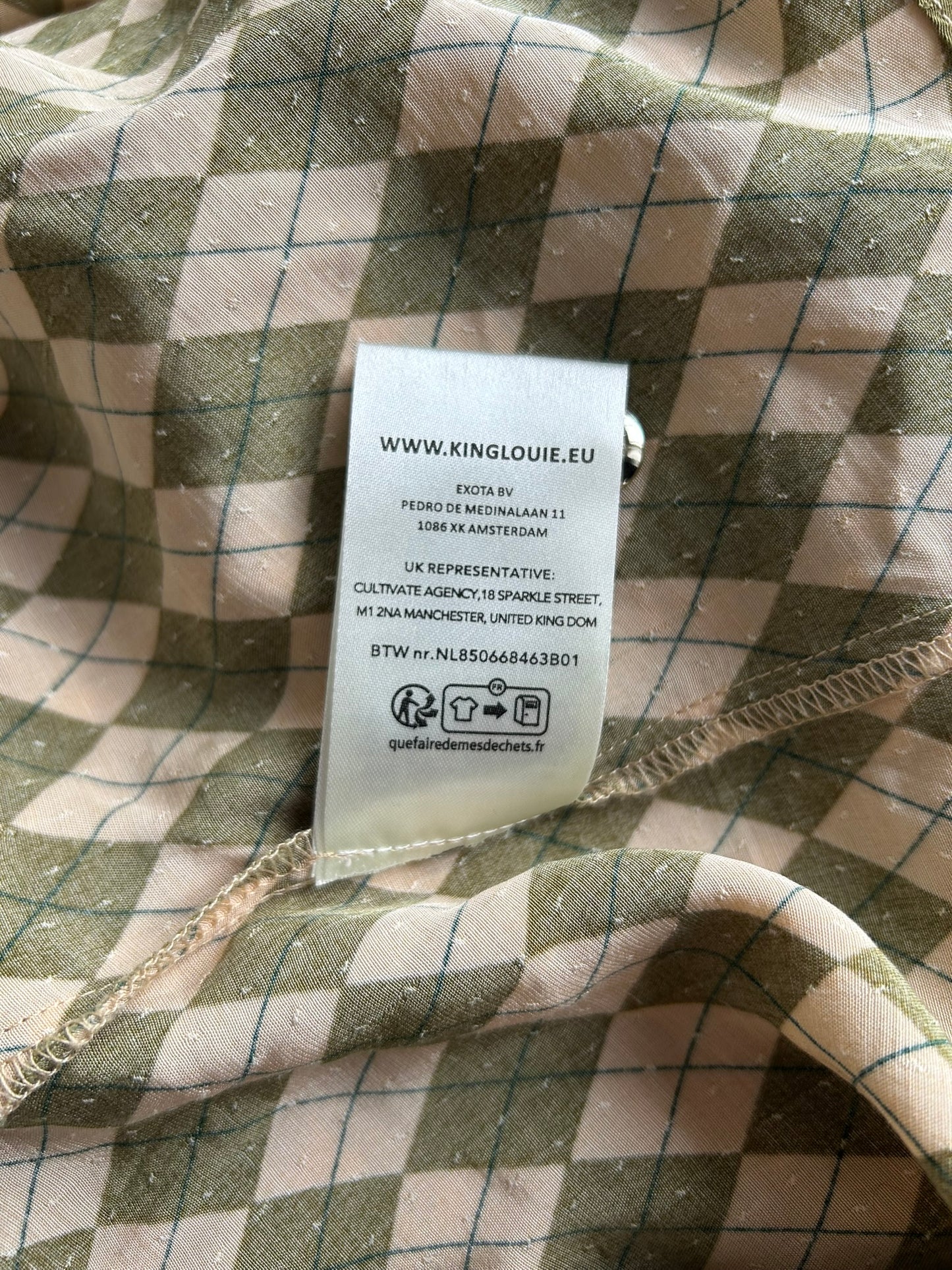 King Louie - maat 44 - blouse