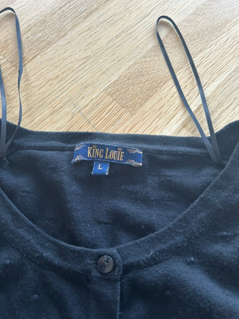 King Louie - maat L - cardigan vest