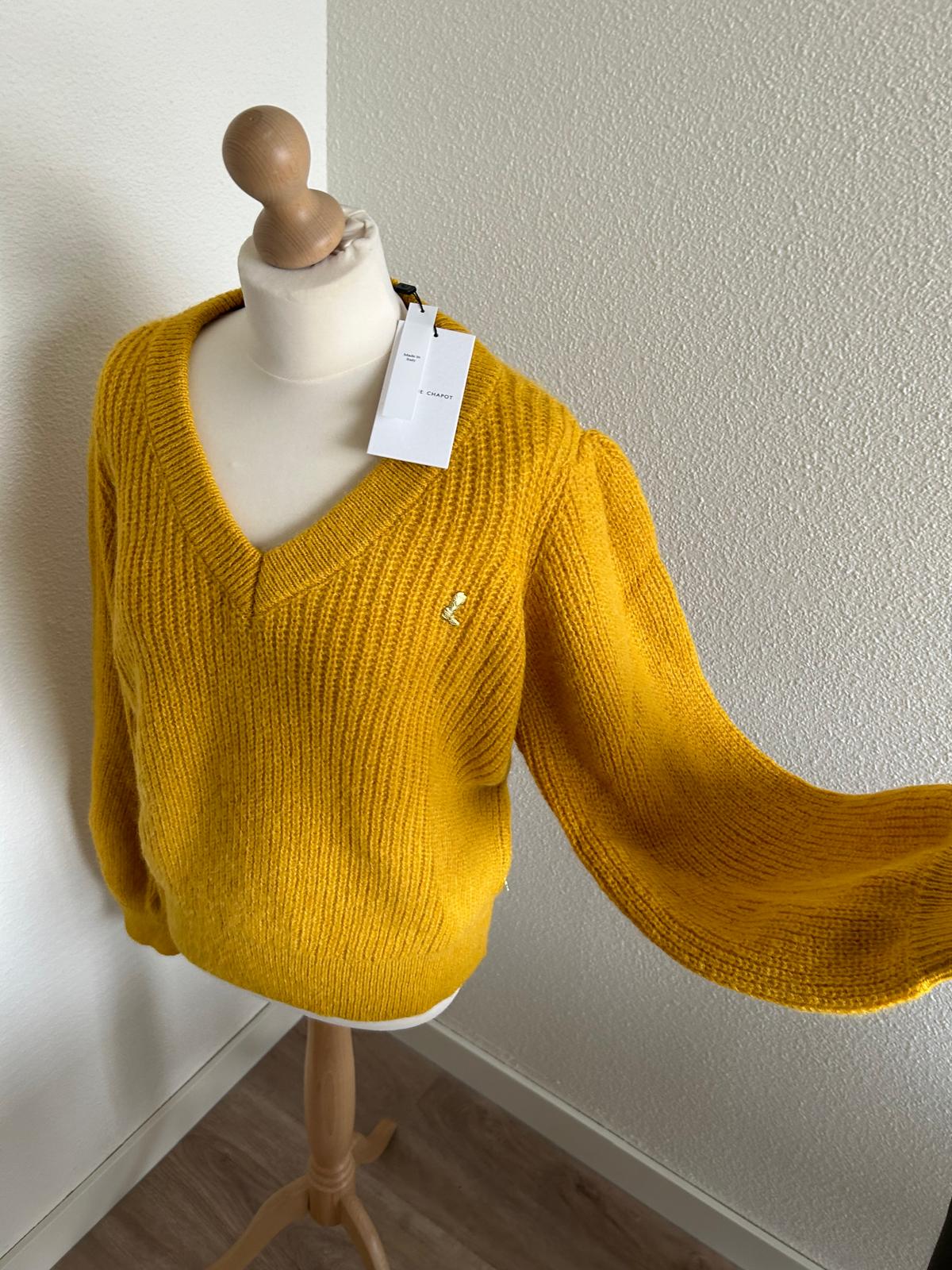 Fabienne Chapot - maat XL - Starry v-neck pullover