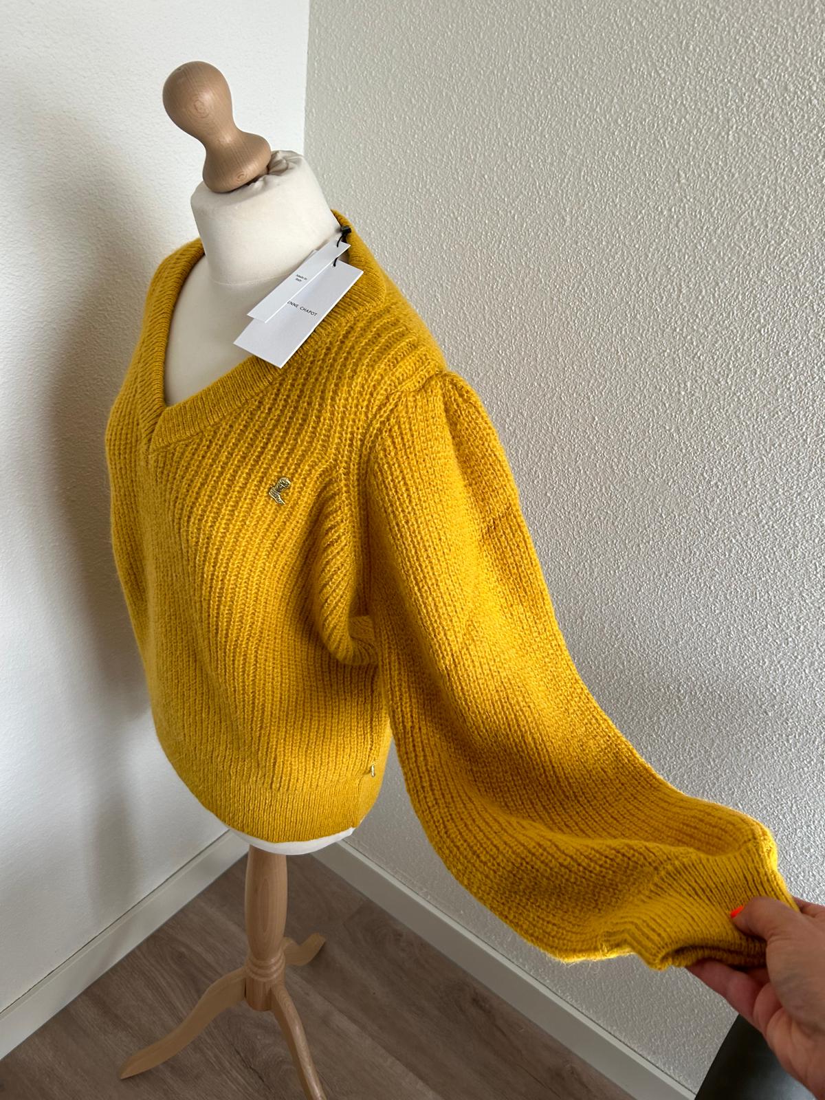 Fabienne Chapot - maat XL - Starry v-neck pullover
