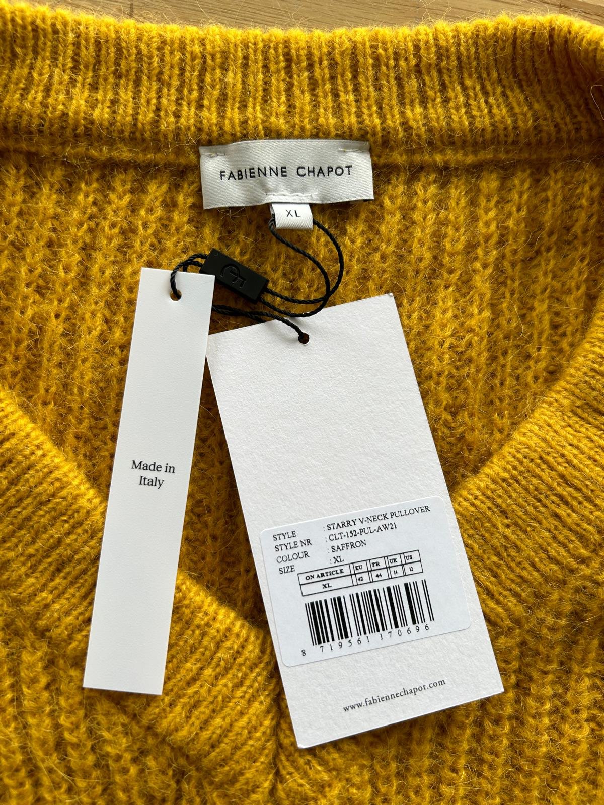 Fabienne Chapot - maat XL - Starry v-neck pullover