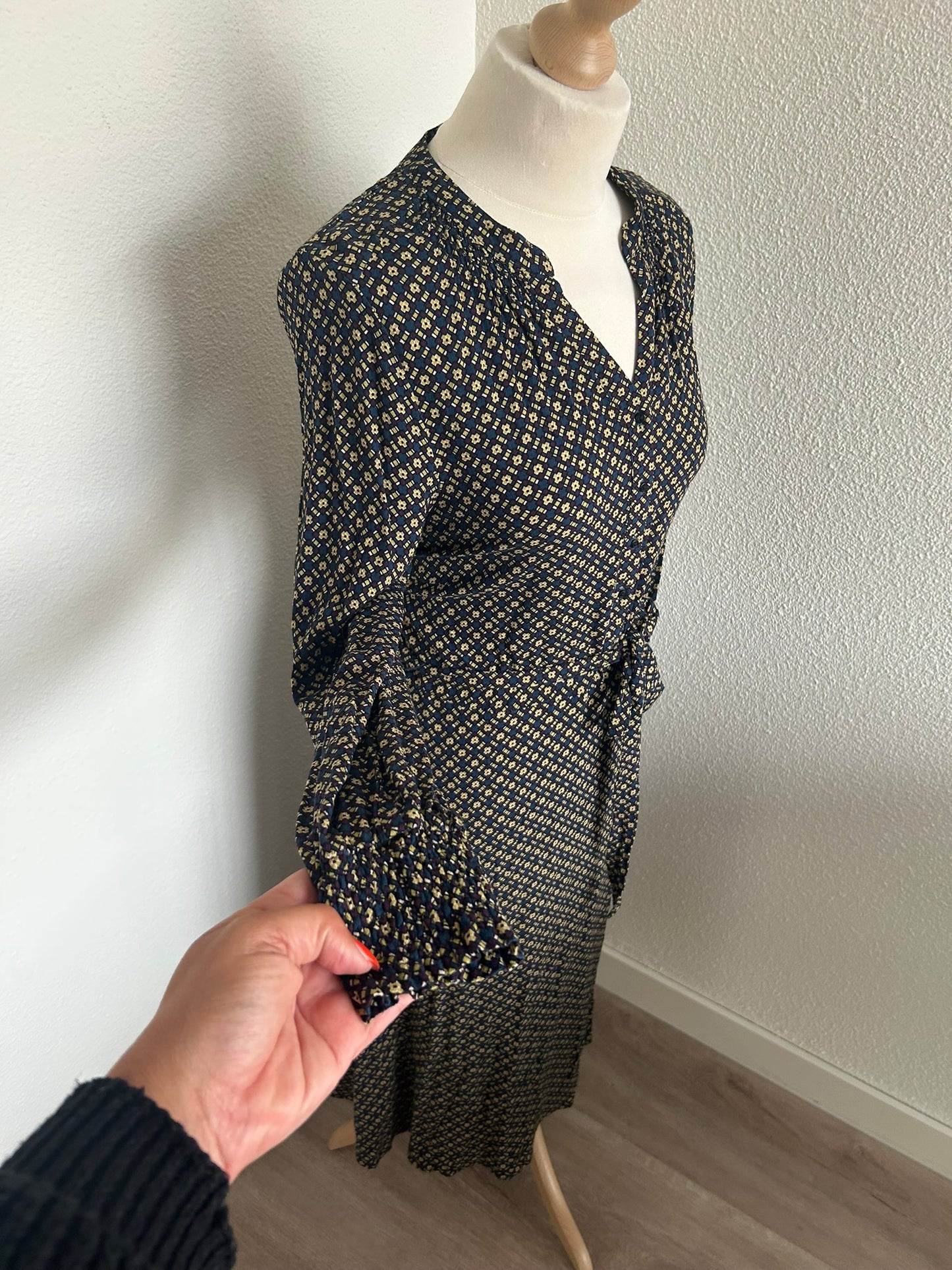 King Louie - maat 42 - blouse jurk