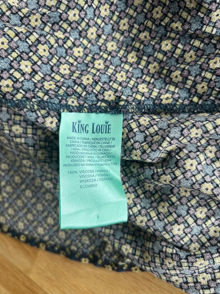 King Louie - maat 42 - blouse jurk