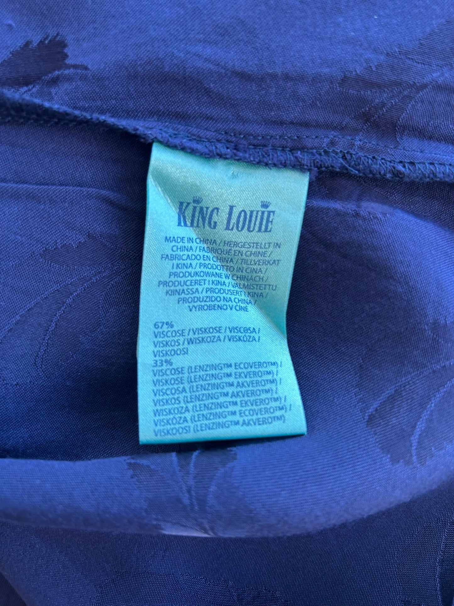 King Louie - maat 38 - blouse jurk